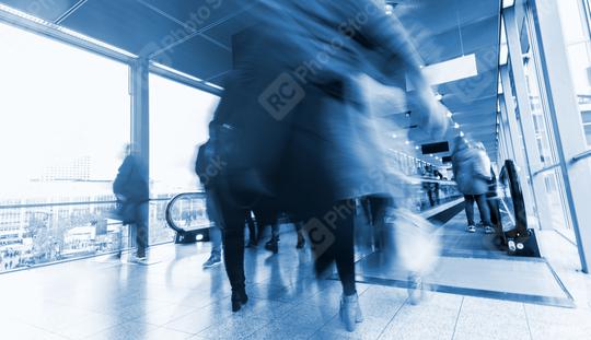 Blurred people in business center hall  : Stock Photo or Stock Video Download rcfotostock photos, images and assets rcfotostock | RC Photo Stock.: