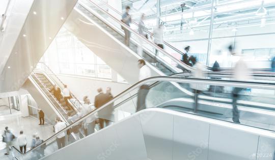 Blurred people on a escalator at a shopping mall  : Stock Photo or Stock Video Download rcfotostock photos, images and assets rcfotostock | RC Photo Stock.: