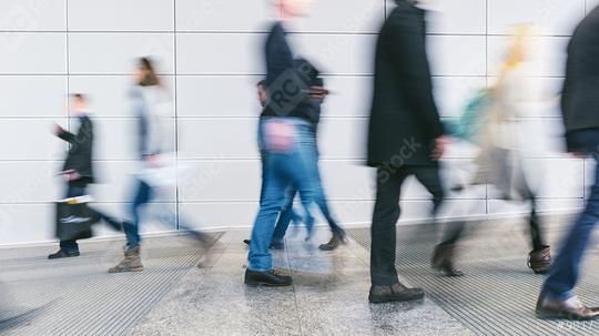 blurred people walking in a corridor  : Stock Photo or Stock Video Download rcfotostock photos, images and assets rcfotostock | RC Photo Stock.: