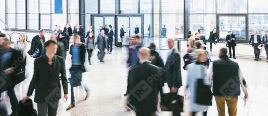 blurred people walking in a futuristic corridor  : Stock Photo or Stock Video Download rcfotostock photos, images and assets rcfotostock | RC Photo Stock.: