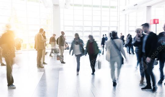 blurred people walking in a modern hall  : Stock Photo or Stock Video Download rcfotostock photos, images and assets rcfotostock | RC Photo Stock.: