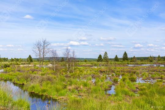 Bog lake in Belgium Veen with cloudy sky  : Stock Photo or Stock Video Download rcfotostock photos, images and assets rcfotostock | RC-Photo-Stock.:
