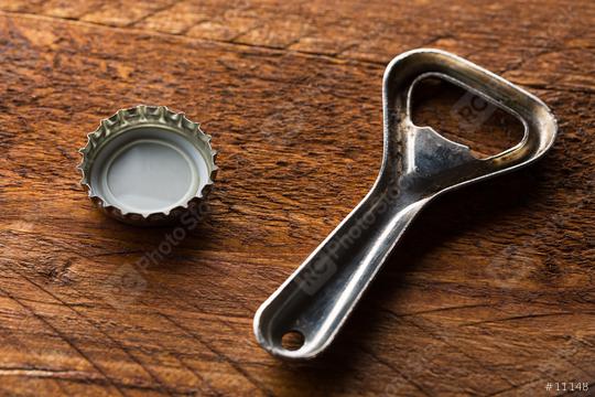 bottle opener with Bottle Cap  : Stock Photo or Stock Video Download rcfotostock photos, images and assets rcfotostock | RC Photo Stock.:
