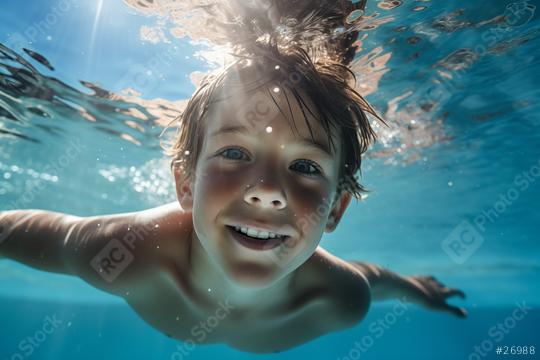Boy smiling underwater in a pool
  : Stock Photo or Stock Video Download rcfotostock photos, images and assets rcfotostock | RC Photo Stock.: