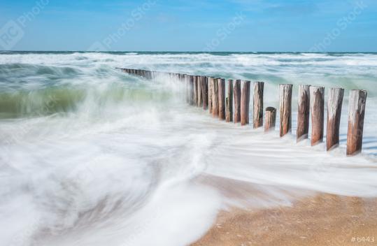 breakwaters with waves at the rough North sea  : Stock Photo or Stock Video Download rcfotostock photos, images and assets rcfotostock | RC Photo Stock.: