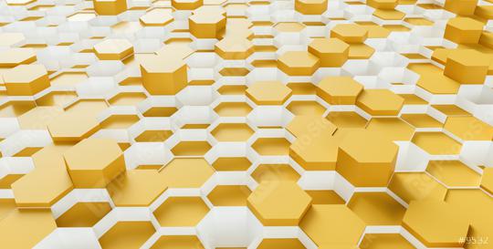 bright Hexagon Background - 3D rendering - Illustration   : Stock Photo or Stock Video Download rcfotostock photos, images and assets rcfotostock | RC Photo Stock.: