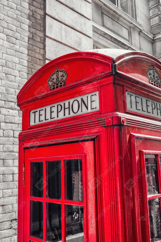 British Telephone Booth in London street, uk  : Stock Photo or Stock Video Download rcfotostock photos, images and assets rcfotostock | RC Photo Stock.: