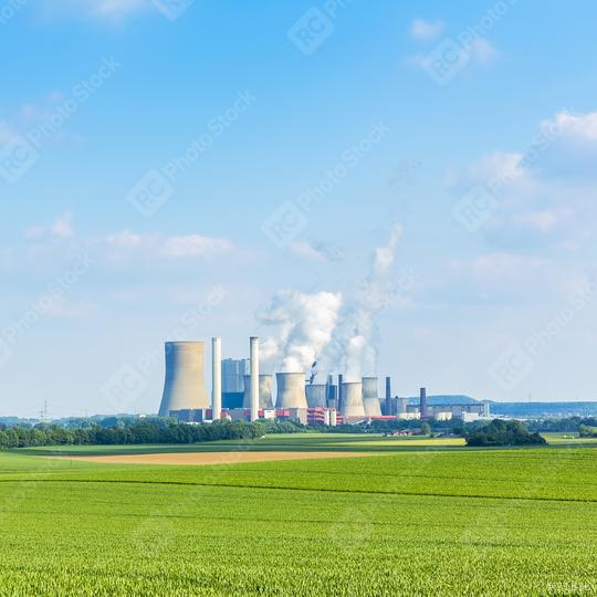 Brown coal power station  : Stock Photo or Stock Video Download rcfotostock photos, images and assets rcfotostock | RC Photo Stock.: