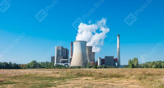 Brown coal power station at summer  : Stock Photo or Stock Video Download rcfotostock photos, images and assets rcfotostock | RC Photo Stock.: