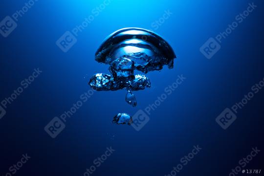 Bubble of air underwater  : Stock Photo or Stock Video Download rcfotostock photos, images and assets rcfotostock | RC Photo Stock.: