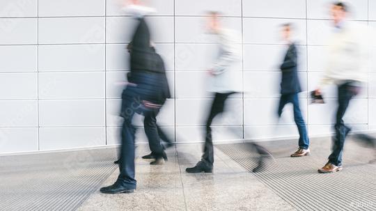 business people crowd walking in a corridor  : Stock Photo or Stock Video Download rcfotostock photos, images and assets rcfotostock | RC Photo Stock.: