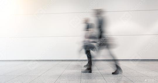 business people goes along a corridor   : Stock Photo or Stock Video Download rcfotostock photos, images and assets rcfotostock | RC Photo Stock.: