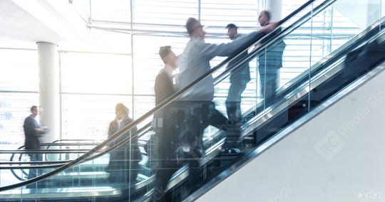 business people on a escalator - business concept  : Stock Photo or Stock Video Download rcfotostock photos, images and assets rcfotostock | RC Photo Stock.: