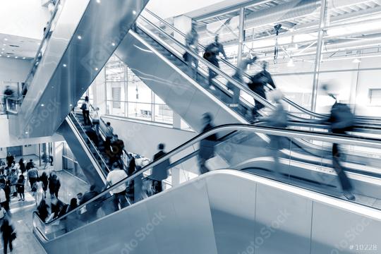 Business People rushing through on a escalator  : Stock Photo or Stock Video Download rcfotostock photos, images and assets rcfotostock | RC Photo Stock.: