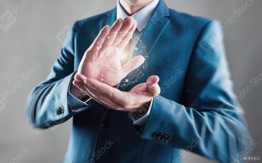 Businessman with digital planet in hands, global connection concept image  : Stock Photo or Stock Video Download rcfotostock photos, images and assets rcfotostock | RC Photo Stock.: