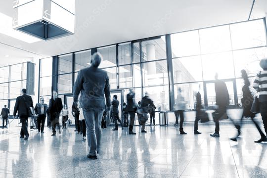 businesspeople walking at a Exhibition  : Stock Photo or Stock Video Download rcfotostock photos, images and assets rcfotostock | RC Photo Stock.: