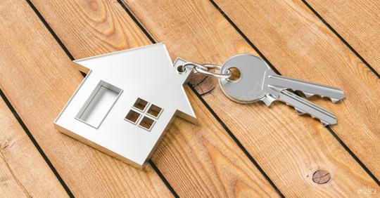 Buying a house with two home keys on a wood background  : Stock Photo or Stock Video Download rcfotostock photos, images and assets rcfotostock | RC-Photo-Stock.: