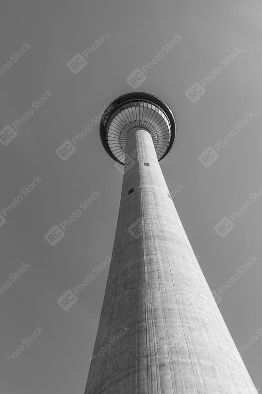 Calgary Tower in black and white colors, canada  : Stock Photo or Stock Video Download rcfotostock photos, images and assets rcfotostock | RC Photo Stock.: