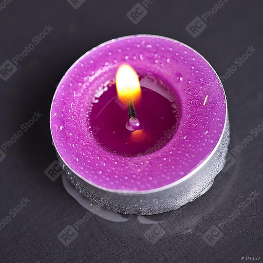 candle with water drops on black stone  : Stock Photo or Stock Video Download rcfotostock photos, images and assets rcfotostock | RC Photo Stock.: