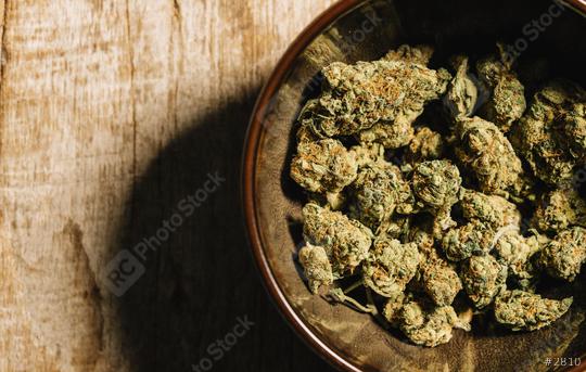Cannabis CBD Marijuana Weed buds in a shell  : Stock Photo or Stock Video Download rcfotostock photos, images and assets rcfotostock | RC Photo Stock.:
