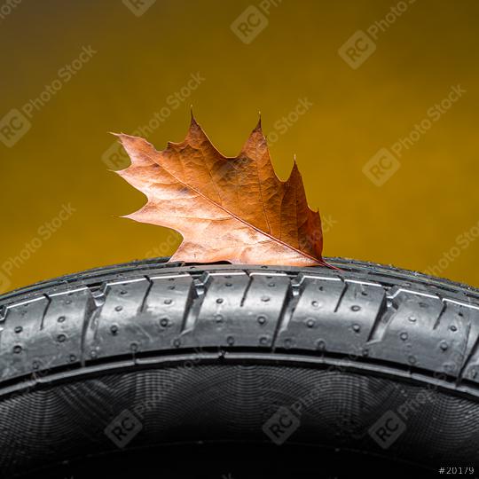 Car tire change in autumn  : Stock Photo or Stock Video Download rcfotostock photos, images and assets rcfotostock | RC Photo Stock.: