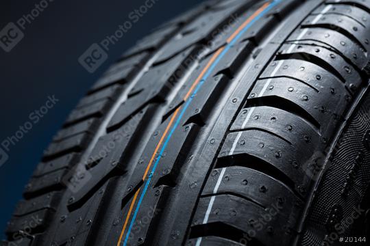 Car tire on black bakground   : Stock Photo or Stock Video Download rcfotostock photos, images and assets rcfotostock | RC Photo Stock.: