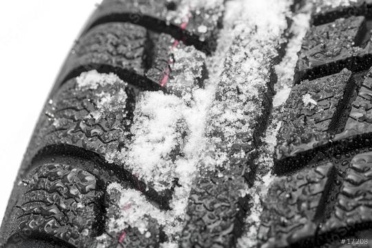 Car tires close-up Winter wheel profile structure with snow on white background  : Stock Photo or Stock Video Download rcfotostock photos, images and assets rcfotostock | RC Photo Stock.: