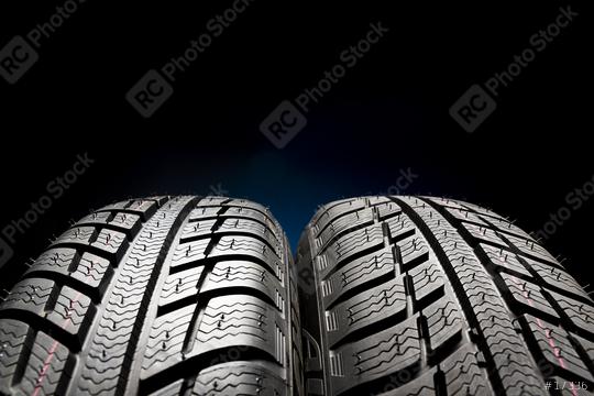 Car tires close-up Winter wheels profile structure on black background  : Stock Photo or Stock Video Download rcfotostock photos, images and assets rcfotostock | RC Photo Stock.: