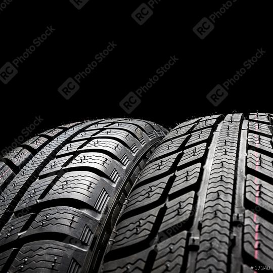 Car tires close-up Winter wheels profile structure on black background  : Stock Photo or Stock Video Download rcfotostock photos, images and assets rcfotostock | RC-Photo-Stock.: