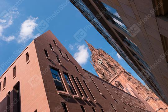 Cathedral in Frankfurt at Summer, germany  : Stock Photo or Stock Video Download rcfotostock photos, images and assets rcfotostock | RC Photo Stock.: