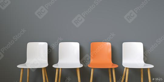 Chairs in a row arranged in front of a black wall, with copy space for individual text   : Stock Photo or Stock Video Download rcfotostock photos, images and assets rcfotostock | RC Photo Stock.: