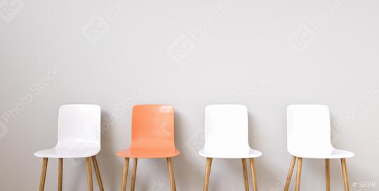Chairs in modern design arranged in front of the wall for interior or graphic backgrounds  : Stock Photo or Stock Video Download rcfotostock photos, images and assets rcfotostock | RC Photo Stock.: