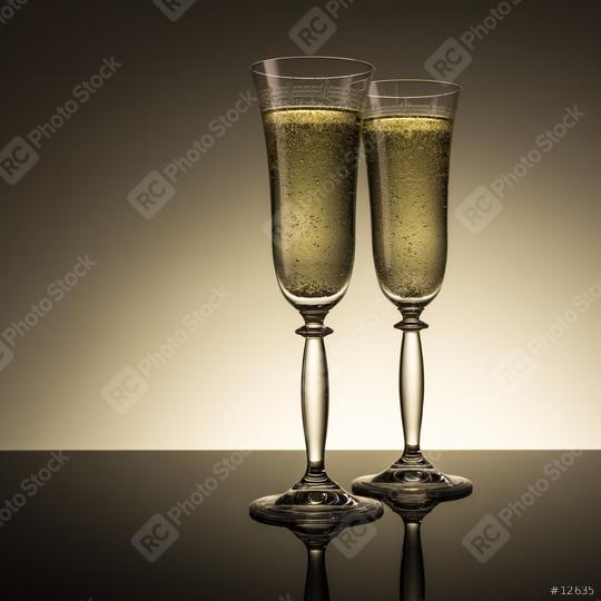 champagne glasses for new year