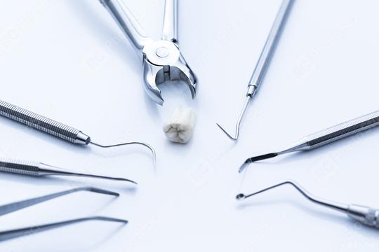 Checkup at the dentist basic cutlery   : Stock Photo or Stock Video Download rcfotostock photos, images and assets rcfotostock | RC Photo Stock.: