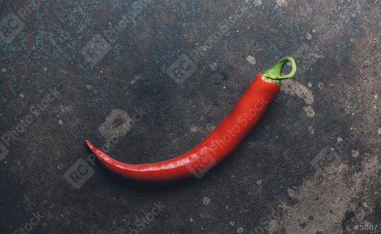 Chili. Red chili pepper on rustic background  : Stock Photo or Stock Video Download rcfotostock photos, images and assets rcfotostock | RC Photo Stock.: