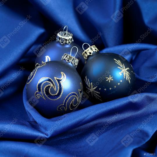 christmals bulbs on blue cloth  : Stock Photo or Stock Video Download rcfotostock photos, images and assets rcfotostock | RC Photo Stock.: