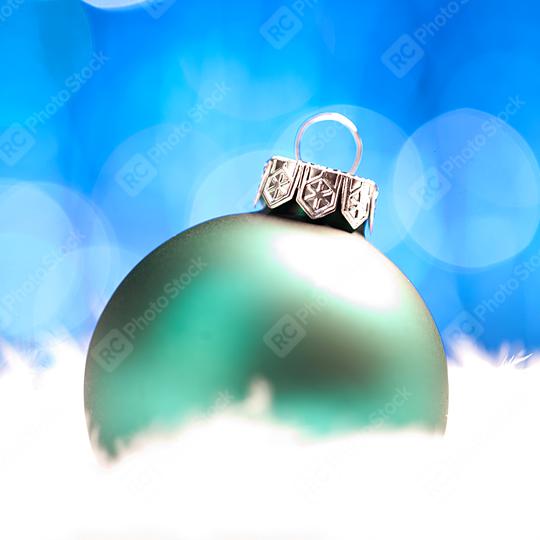 Christmas background. christmas balls with copyspace and snow  : Stock Photo or Stock Video Download rcfotostock photos, images and assets rcfotostock | RC Photo Stock.: