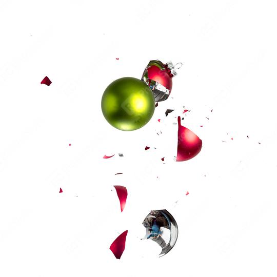 christmas balls collide  : Stock Photo or Stock Video Download rcfotostock photos, images and assets rcfotostock | RC Photo Stock.: