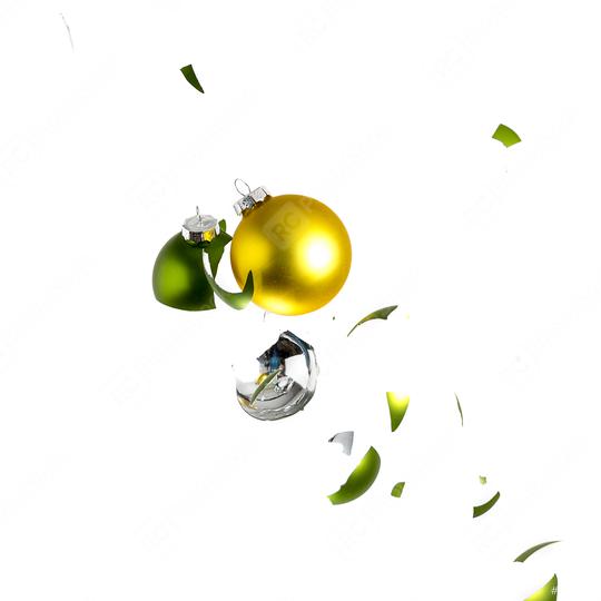 christmas balls collision on white  : Stock Photo or Stock Video Download rcfotostock photos, images and assets rcfotostock | RC Photo Stock.:
