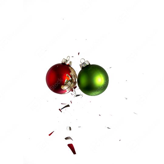christmas balls crashed  : Stock Photo or Stock Video Download rcfotostock photos, images and assets rcfotostock | RC Photo Stock.: