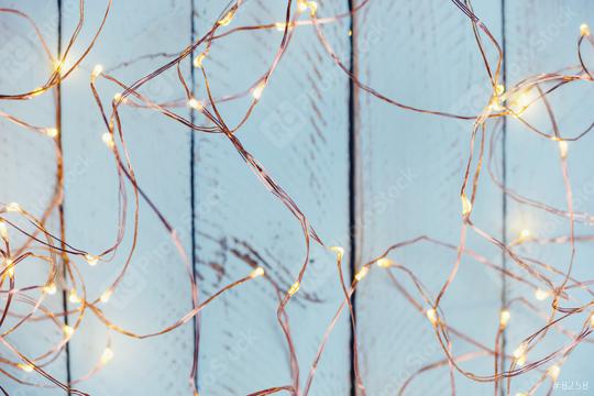 christmas xmas Copper Wire String Light background  : Stock Photo or Stock Video Download rcfotostock photos, images and assets rcfotostock | RC Photo Stock.: