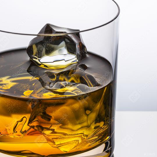 chunks of ice in a whiskey glass  : Stock Photo or Stock Video Download rcfotostock photos, images and assets rcfotostock | RC Photo Stock.: