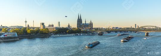 City of cologne at dusk  : Stock Photo or Stock Video Download rcfotostock photos, images and assets rcfotostock | RC Photo Stock.: