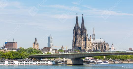 city of cologne with cathedral  : Stock Photo or Stock Video Download rcfotostock photos, images and assets rcfotostock | RC Photo Stock.: