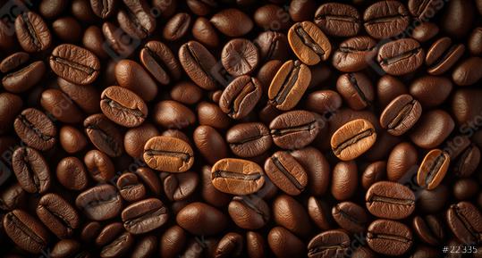 Close close-up of roasted coffee beans (Generative AI)  : Stock Photo or Stock Video Download rcfotostock photos, images and assets rcfotostock | RC Photo Stock.: