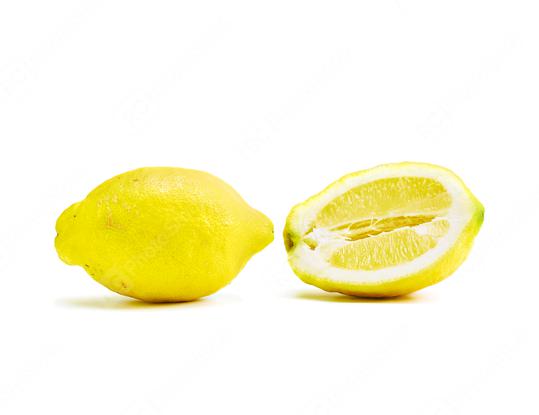 Close up of raw big Lemon on white  : Stock Photo or Stock Video Download rcfotostock photos, images and assets rcfotostock | RC Photo Stock.:
