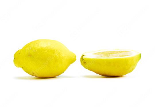 Close up of raw big Lemon on white  : Stock Photo or Stock Video Download rcfotostock photos, images and assets rcfotostock | RC Photo Stock.:
