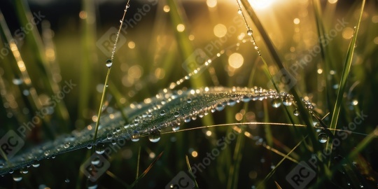 Close-up Dew Drops on Plant, Macro Photography, Moisture, Water,  : Stock Photo or Stock Video Download rcfotostock photos, images and assets rcfotostock | RC Photo Stock.: