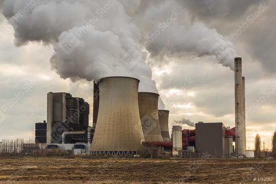 Coal power plant with cloudy sky  : Stock Photo or Stock Video Download rcfotostock photos, images and assets rcfotostock | RC Photo Stock.: