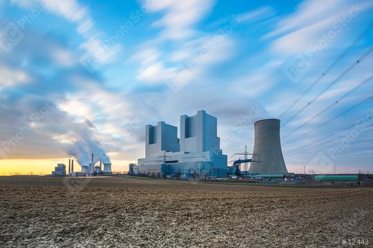 coal power stations at sunset  : Stock Photo or Stock Video Download rcfotostock photos, images and assets rcfotostock | RC Photo Stock.:
